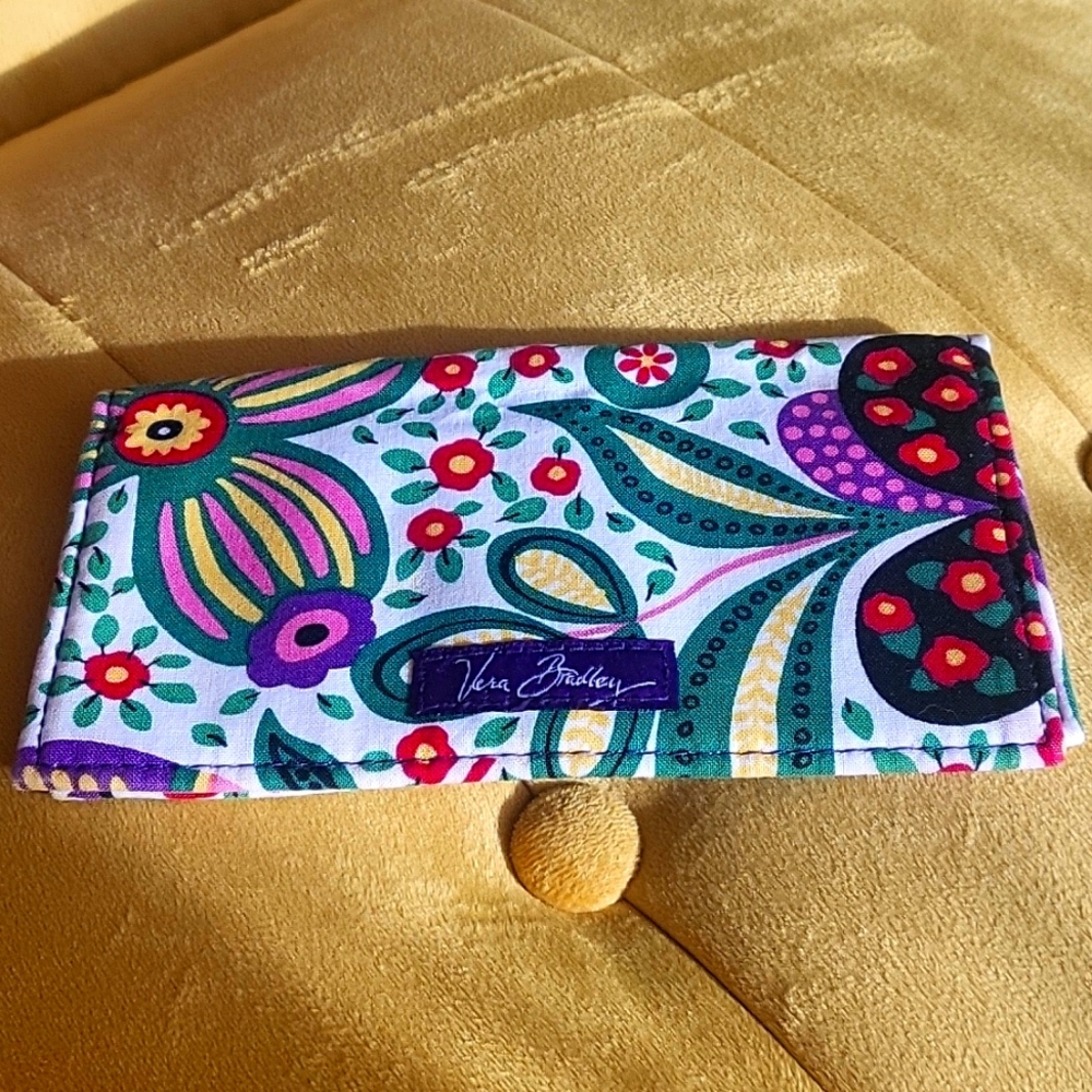 Vera bradley checkbook cover